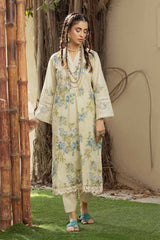 2 Piece Embroidered Printed Lawn Unstitched Suit with Croatia Laces TL-42015