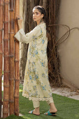 2 Piece Embroidered Printed Lawn Unstitched Suit with Croatia Laces TL-42015