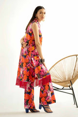 2 Piece Printed Unstitched Lawn Suit TL-42016