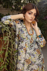 2 Piece Printed Unstitched Lawn Suit TL-42019
