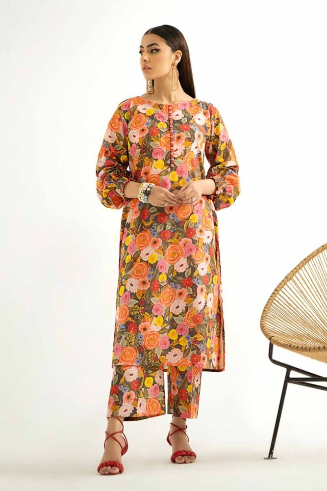 2 Piece Printed Unstitched Lawn Suit TL-42027
