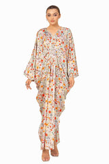 2 Piece Unstitched Printed Silk Suit TS-42008