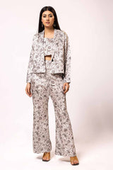 2 Piece Unstitched Printed Silk Suit TS-42009