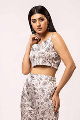 2 Piece Unstitched Printed Silk Suit TS-42009