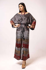 2 Piece Unstitched Printed Silk Suit TS-42010