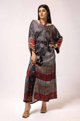 2 Piece Unstitched Printed Silk Suit TS-42010