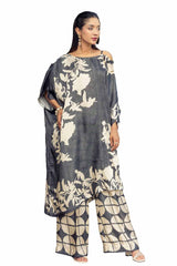 2 Piece Unstitched Printed Silk Suit TS-42011