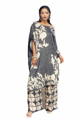 2 Piece Unstitched Printed Silk Suit TS-42011