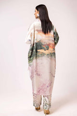2 Piece Unstitched Printed Silk Suit TS-42014