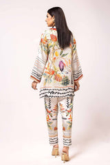 2 Piece Unstitched Printed Silk Suit TS-42015