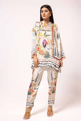2 Piece Unstitched Printed Silk Suit TS-42015