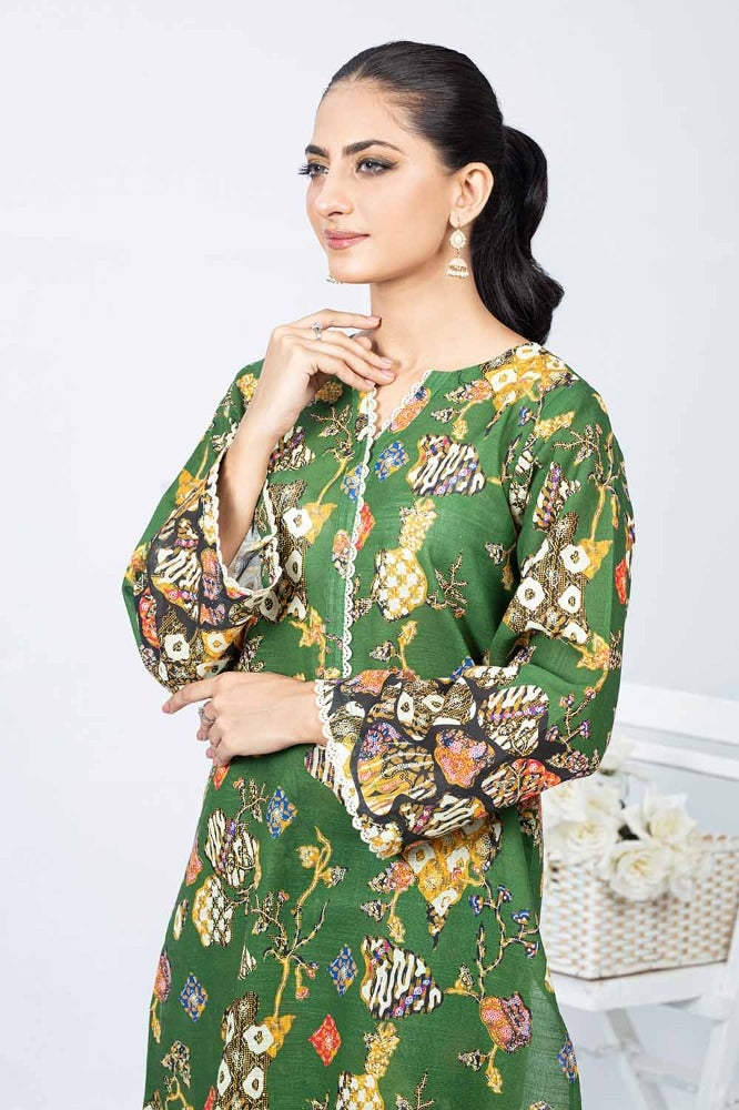 Printed Khaddar Unstitched Shirt WNSS-32014
