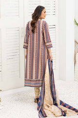 3 Piece Printed Lawn Unstitched Suit CL-32585 B