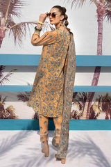 3 Piece Lacquer Printed Lawn Unstitched Suit CL-32461 B