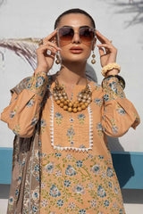 3 Piece Lacquer Printed Lawn Unstitched Suit CL-32461 B