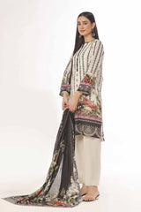 3 Piece Unstitched Printed Lawn Suit CLP-42060