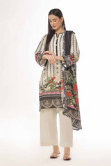 3 Piece Unstitched Printed Lawn Suit CLP-42060