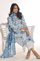 3 Piece Unstitched Printed Lawn Suit CLP-42146