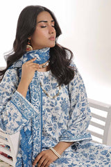 3 Piece Unstitched Printed Lawn Suit CLP-42146