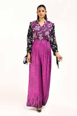 2 Piece Unstitched Printed Linen Suit VT-42006