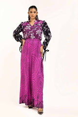 2 Piece Unstitched Printed Linen Suit VT-42006
