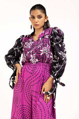 2 Piece Unstitched Printed Linen Suit VT-42006