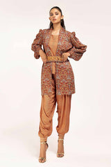 2 Piece Unstitched Printed Linen Suit VT-42008
