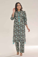 Unstitched Printed Lawn Shirt SL-42033 B