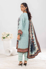 3 Piece Printed Cotail Unstitched Suit WNS-32209 B