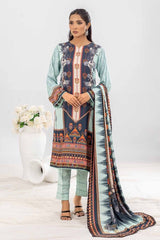 3 Piece Printed Cotail Unstitched Suit WNS-32209 B