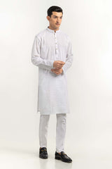 White Basic Kurta KR-PLN22-053