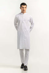 White Basic Kurta KR-PLN22-053