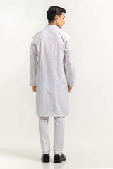 White Basic Kurta KR-PLN22-053