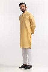 Yellow Basic Kurta KR-STY24-013