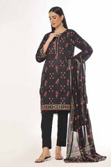 3 Piece Unstitched Printed Lawn Suit CLP-42140