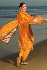 3 Piece Embroidered Khaddar Unstitched Suit  K-32005