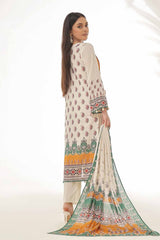 3 Piece Unstitched Printed Lawn Suit CLP-42084
