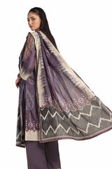 3 Piece Unstitched Embroidered Printed Lawn Suit CLP-32312