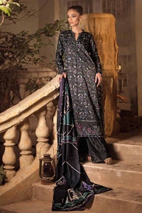 3 Piece Embroidered Karandi Unstitched Suit AY-32037