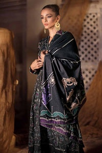 3 Piece Embroidered Karandi Unstitched Suit AY-32037