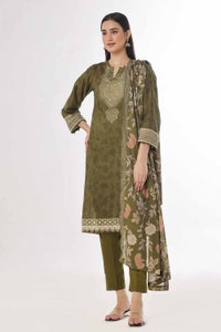3 Piece Unstitched Printed Lawn Suit CLP-42154