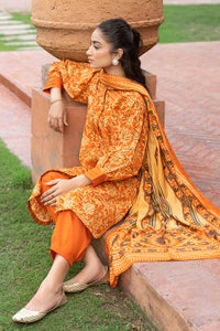 3 Piece Printed Lawn Unstitched Suit CL-32464 A