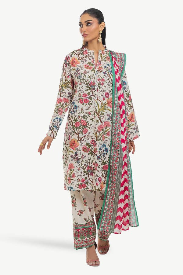 3 Piece Printed Lawn Suit IPSTD-44118