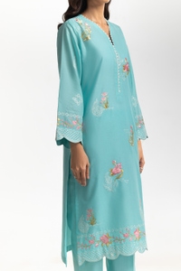 3PC Lawn Embroidered Suit IUSTKSD-499