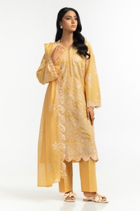 3PC Lawn Embroidered Suit IUSTKSD-535
