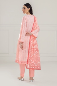 3PC Lawn Lacquer Printed Suit IUSTKSD-512