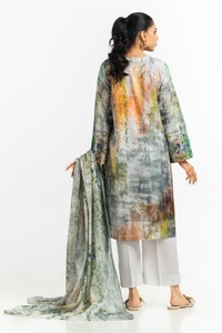3PC Lawn Printed Suit IUSTKSD-516