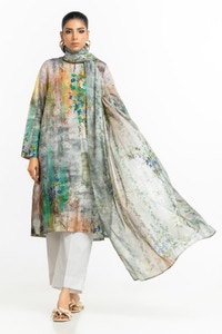 3PC Lawn Printed Suit IUSTKSD-516