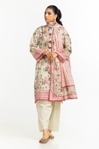 3PC Lawn Printed Suit IUSTKSD-542