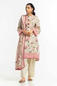 3PC Lawn Printed Suit IUSTKSD-542